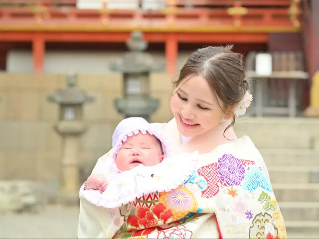 ◆JBP協会認定ブロンズ会員◆日曜日◎お宮参り撮影　産着の着付けサポートします！