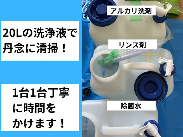 高品質の秘訣は動画へ!レジェンド直伝の３重洗浄でご家庭のエアコンをピカピカにサービスの画像
