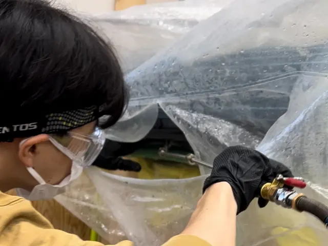 高品質の秘訣は動画へ!レジェンド直伝の３重洗浄でご家庭のエアコンをピカピカにサービスの画像