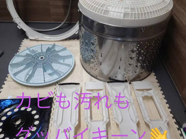 縦型洗濯機分解洗浄！カビ石鹸カス・水垢もスッキリ綺麗に♪お得なセット割りも有り〼サービスの画像