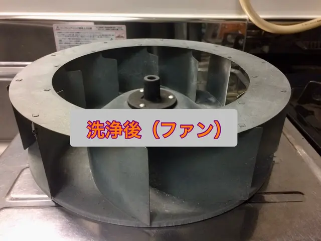 つけ置き洗浄で汚れスッキリ！レンジフードまわりの壁洗浄無料！店長がご訪問(^^♪サービスの画像