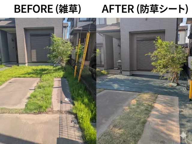外構工事のプロの技術でご満足いただけるように心を込めて作業いたしますサービスの画像