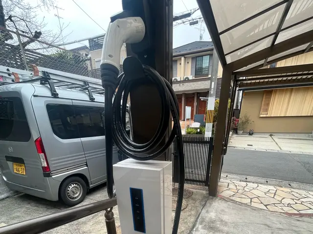 EVコンセントの設置工事（電気自動車充電用）サービスの画像