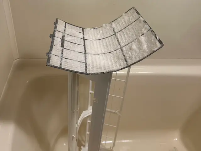 完全分解洗浄対応！アルミフィンの裏側まで綺麗にできます！サービスの画像