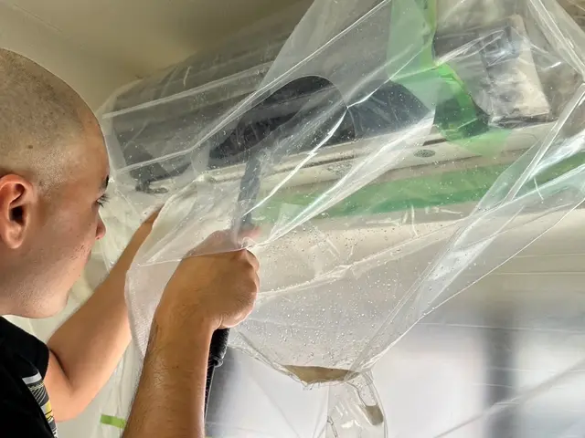 完全分解洗浄対応！アルミフィンの裏側まで綺麗にできます！サービスの画像