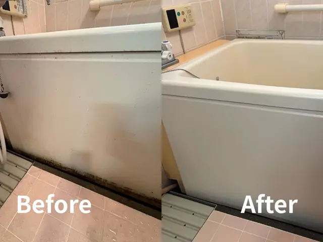 浴室 ＋ レンジフード｜基本２名以上体制で高品質仕上げサービスの画像