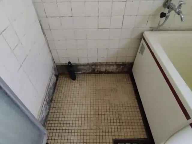 ひんやり浴室床に！汚損床に！ヒートショック対策・転倒防止に！お風呂の床シート施工サービスの画像