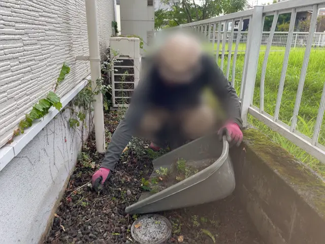 草むしり（手作業）【損害保険加入済みで安心◎】営業時間外のご相談も受付可能です！サービスの画像