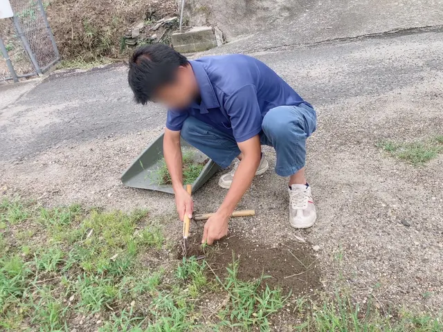 草むしり（手作業）【損害保険加入済みで安心◎】営業時間外のご相談も受付可能です！サービスの画像