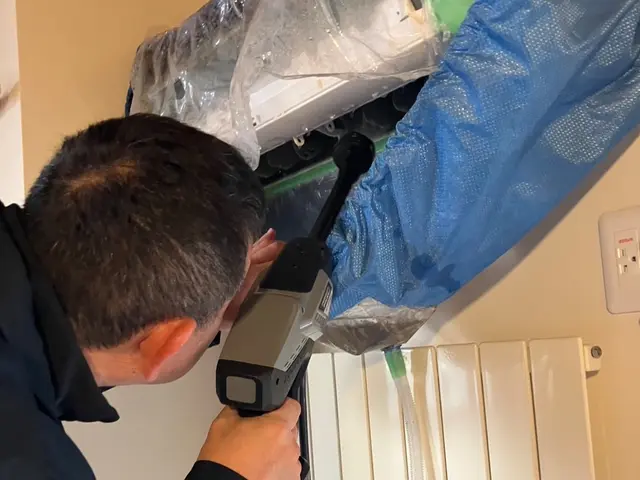 家庭用壁かけエアコンクリーニングサービスの画像