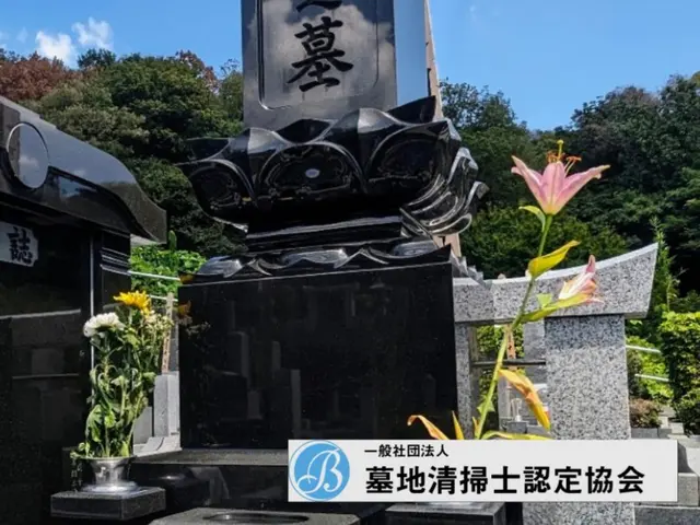 現地施工専門の字彫り職人｜石材店様からのご依頼実績多数｜本格墓石クリーニングサービスの画像