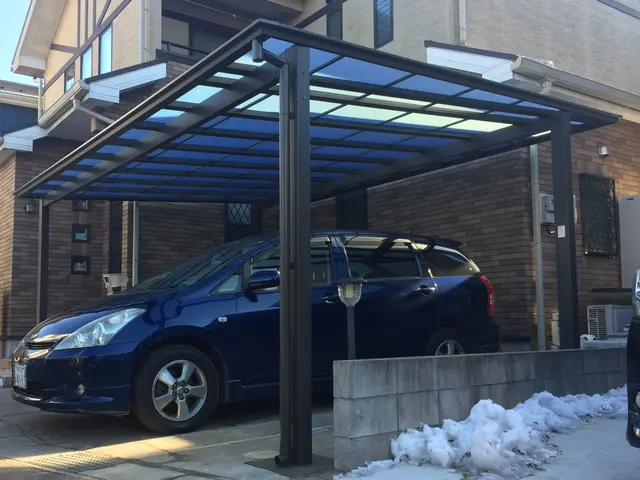 カーポートの手配も致します。50％ＯＦＦで。サービスの画像