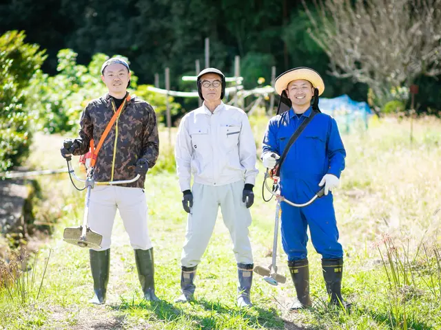 農業歴40年以上の父とその息子達の草刈りチーム【刈払機取扱作業者資格、取得】サービスの画像