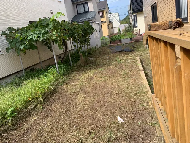 冬を迎える前にスッキリ除草剤散布込！非対面OK！サービスの画像