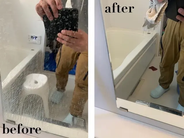 諦めていたカビや水垢を徹底除去！エプロン内部の高圧洗浄も致します♫【保険加入店】サービスの画像