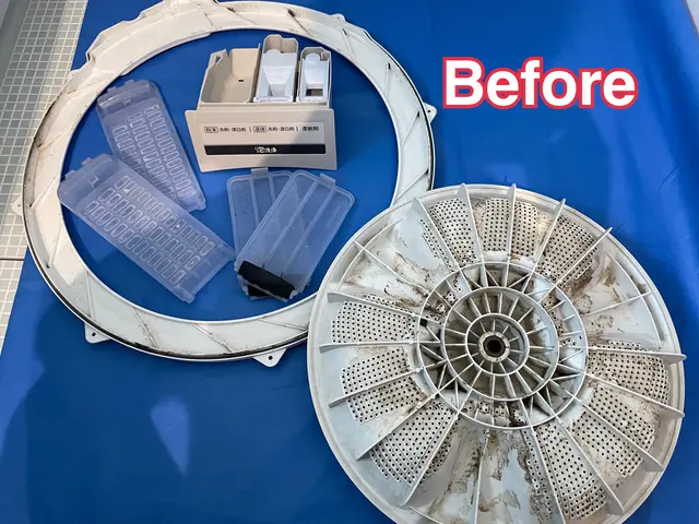 気になる汚れは分解洗浄にお任せ！！丁寧な作業に好評頂いてます！！サービスの画像