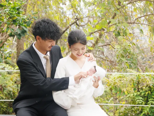 新しい家族の大切なお祝い♡思い出の一枚をサービスの画像