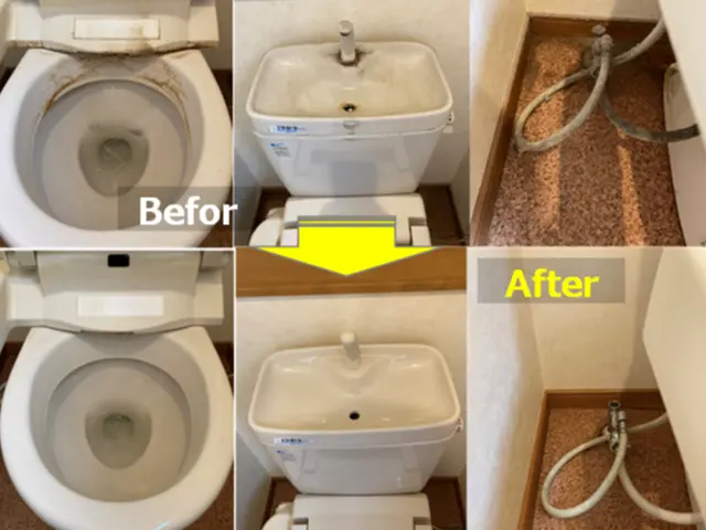 ◎黄ばみ・黒ずみすっきりはもちろん!快適空間全体クリーニング☆千葉県印西市拠点☆サービスの画像