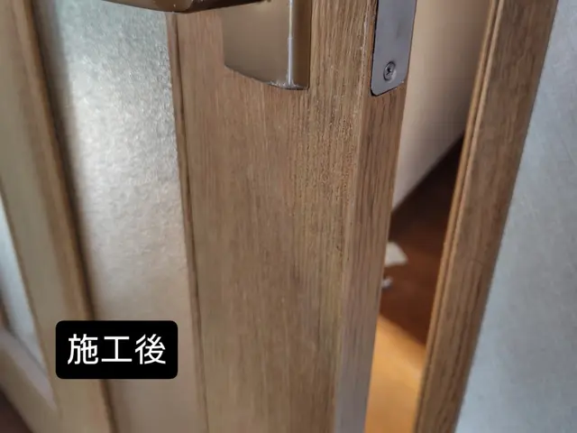 ［出店記念割引中］室内木製ドア、クローゼット、キッチン扉の穴・キズ・劣化補修サービスの画像