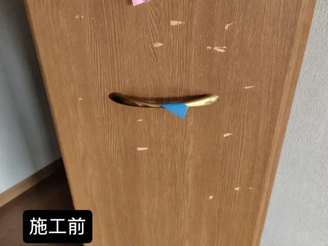 ［出店記念割引中］室内木製ドア、クローゼット、キッチン扉の穴・キズ・劣化補修サービスの画像