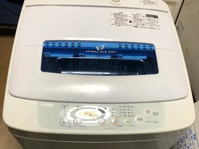 洗濯機の給水ホース、配線、排水ホースの接続、動作確認サービスの画像