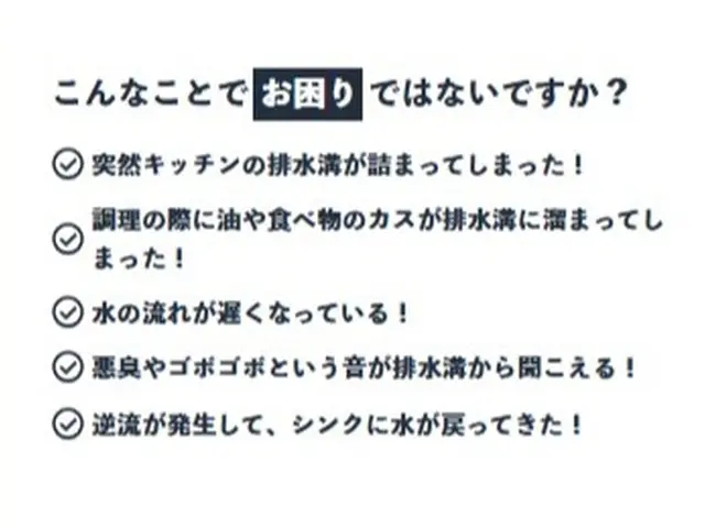 作業実績2000件超！有資格者在籍！排水管清掃は、当社にお任せください！サービスの画像