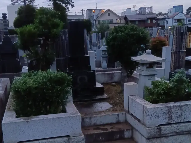 墓参り代行　宗派不問　僧侶と墓地清掃担当の計ニ名で行う【敬活[けいかつ]】業務。サービスの画像