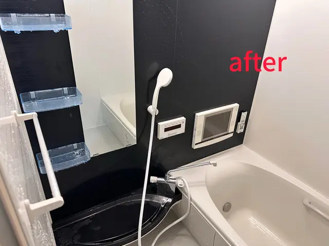 カビ・水垢・石鹸カス徹底除去！風呂清掃！サービスの画像