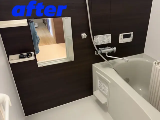 カビ・水垢・石鹸カス徹底除去！風呂清掃！サービスの画像