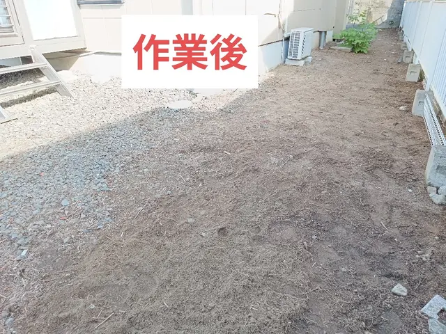 最短当日！女性対応可！大切なお庭をスッキリ草むしり★サービスの画像