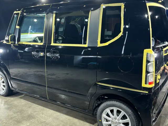 フロントガラス撥水サービス！視界も良好安心ドライブ！満足間違いなし！サービスの画像