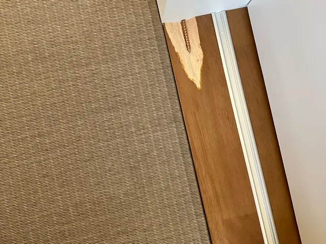 フロア補修☆枠・建具・巾木・カウンター等何でも補修します☆サービスの画像