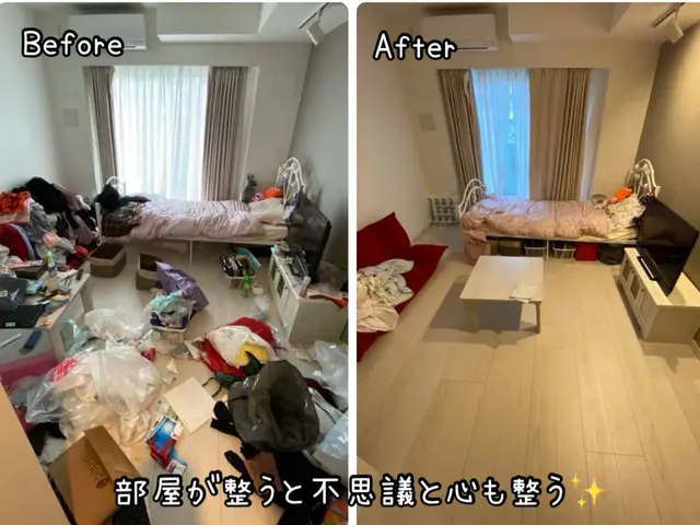 7500件の実績！経験豊富な整理収納アドバイザーが根本から暮らしを整えます！！サービスの画像