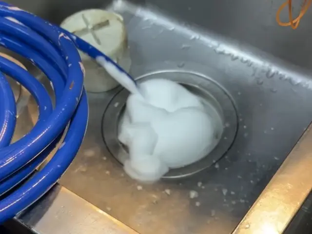 チョウバエ駆除ならお任せください！発生元を調査し泡（ムース）施工致しますサービスの画像