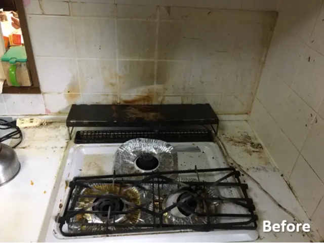 【口コミ高評価】横浜市発◎五徳の焦げシンクの汚れが綺麗に！ご予約受付中！サービスの画像