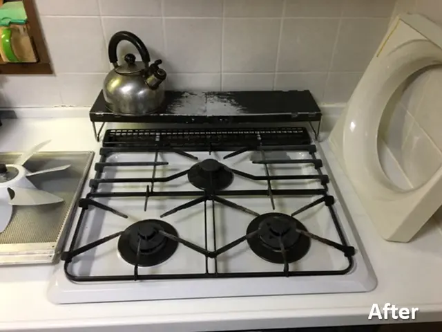 【口コミ高評価】横浜市発◎五徳の焦げシンクの汚れが綺麗に！ご予約受付中！サービスの画像
