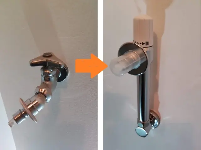 ★★【水道局指定工事店】【非喫煙者】★壁ピタ水栓交換！サービスの画像