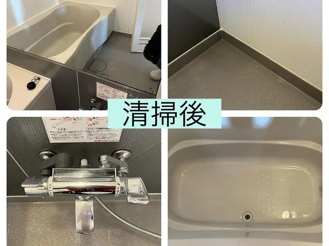 【オリジナル洗剤使用。油汚れに水垢、カビ等に効果バツグン！！ 】損害保険加入店サービスの画像