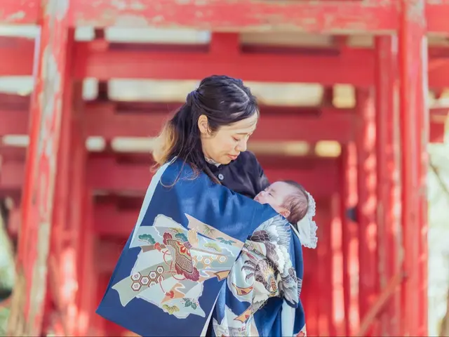 （福岡県）今っぽく柔らかい自然体なお宮参り写真を撮影します◎