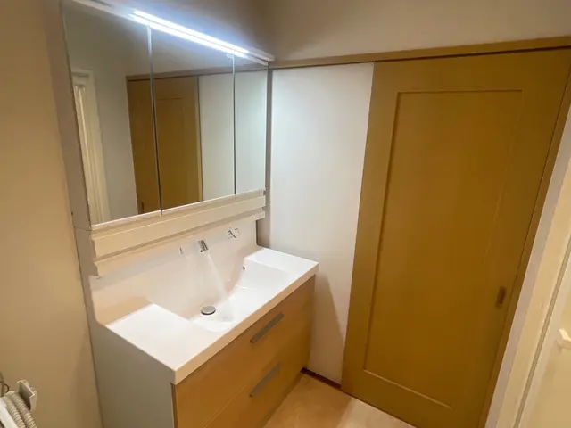 毎日朝使用する洗面台を綺麗にしませんか、経験豊かな弊社へお任せください。サービスの画像