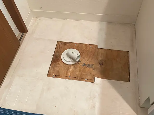 洗濯パン取り付け工事サービスの画像