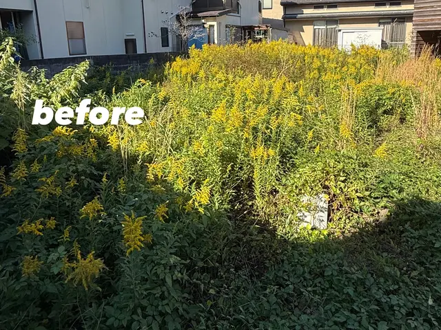 【雑草×害虫を一発解決】プロの防草シート施工（防虫剤サービス付）サービスの画像