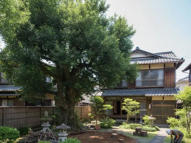 庭木・裏山・畑などの伐採は木こりの与作へサービスの画像