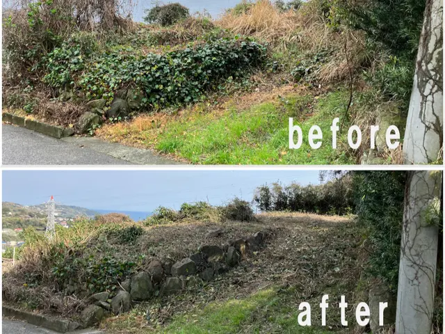 神奈川西部〜静岡伊豆　草刈りの手伝い・代行サービスの画像