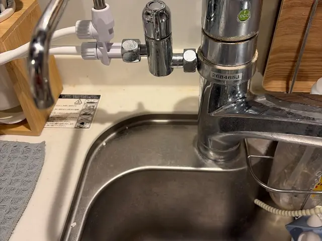 キッチン水栓交換サービスの画像