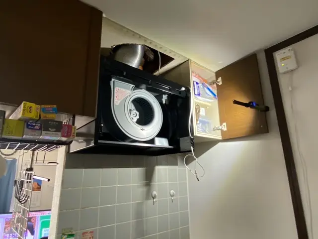 レンジフード入れ替えサービスの画像