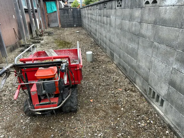 砂利敷きお困りの方お任せください！長浜から請け負います！サービスの画像