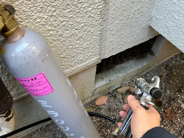 カメムシ駆除お任せ下さい！持続性薬剤散布致します！安全安心薬剤使用！サービスの画像