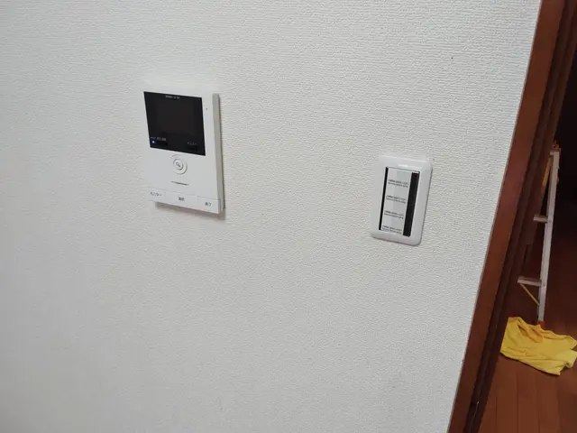 子機からカメラ付ドアホンへ☆サービスの画像