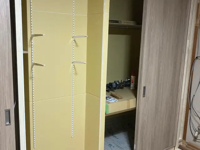 可動棚・自在棚取付！部品提案もお任せ下さい！サービスの画像